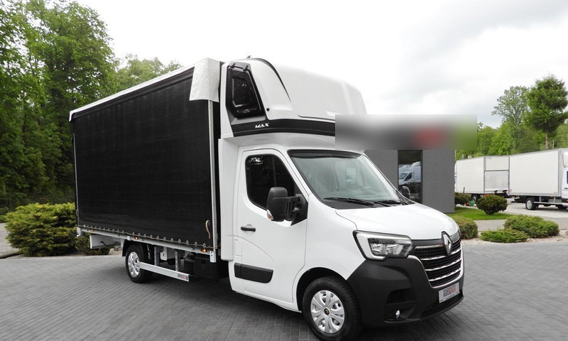 Renault MASTER PLANDEKA 10 PALET WEBASTO TEMPOMAT LEDY PNEUMATYKA KLIMA - Furgoneta con lona: foto 1 Renault MASTER PLANDEKA 10 PALET WEBASTO TEMPOMAT LEDY PNEUMATYKA KLIMA - Furgoneta con lona: foto 1