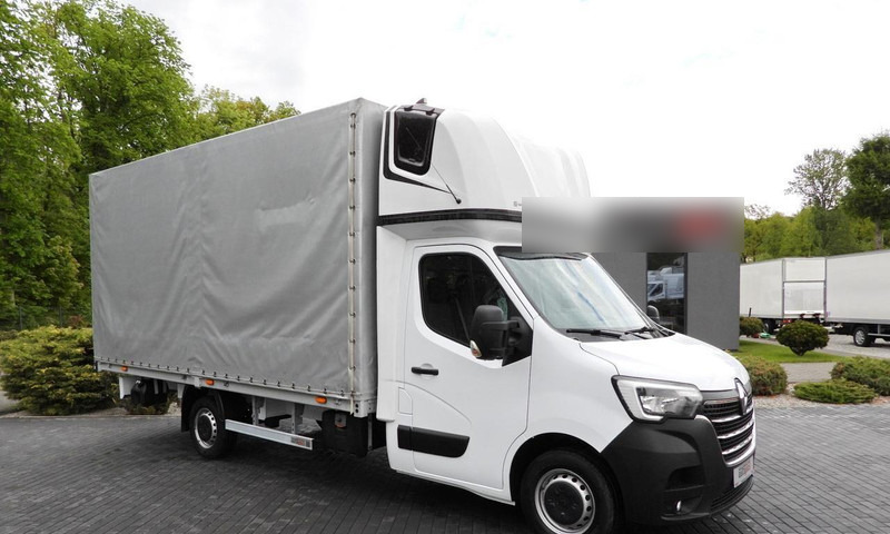 Renault MASTER PLANDEKA 10 PALET WEBASTO TEMPOMAT LEDY PNEUMATYKA KLIMA - Furgoneta con lona: foto 1 Renault MASTER PLANDEKA 10 PALET WEBASTO TEMPOMAT LEDY PNEUMATYKA KLIMA - Furgoneta con lona: foto 1