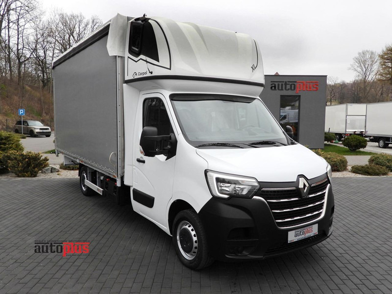 Renault MASTER PLANDEKA 10 PALET WEBASTO TEMPOMAT LEDY PNEUMATYKA KLIMA - Furgoneta con lona: foto 1 Renault MASTER PLANDEKA 10 PALET WEBASTO TEMPOMAT LEDY PNEUMATYKA KLIMA - Furgoneta con lona: foto 1