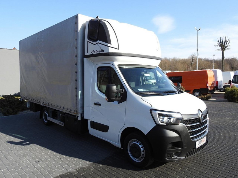 Renault MASTER PLANDEKA 10 PALET WEBASTO TEMPOMAT LEDY PNEUMATYKA KLIMA - Furgoneta con lona: foto 4 Renault MASTER PLANDEKA 10 PALET WEBASTO TEMPOMAT LEDY PNEUMATYKA KLIMA - Furgoneta con lona: foto 4