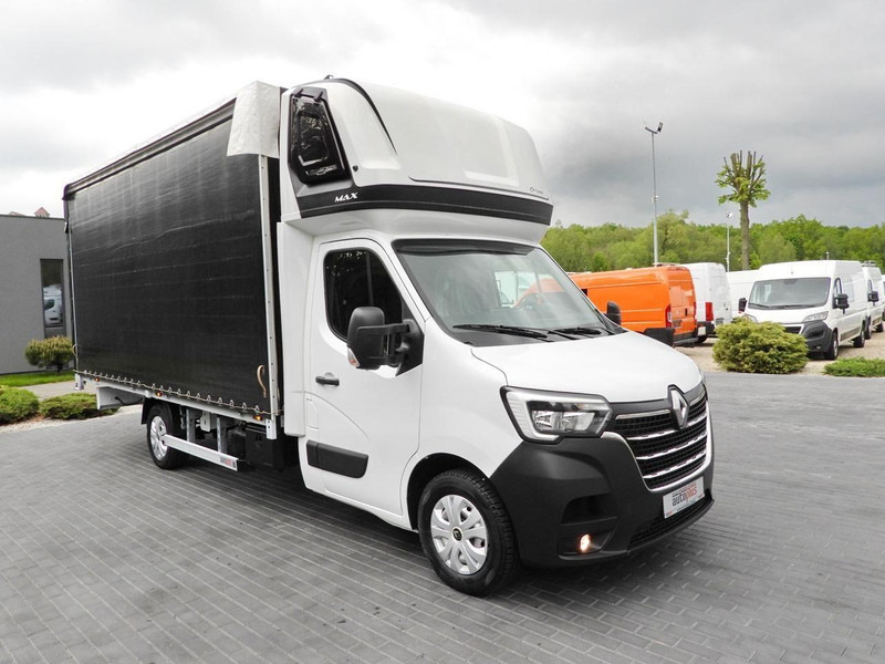 Renault MASTER PLANDEKA 10 PALET WEBASTO TEMPOMAT LEDY PNEUMATYKA KLIMA - Furgoneta con lona: foto 4 Renault MASTER PLANDEKA 10 PALET WEBASTO TEMPOMAT LEDY PNEUMATYKA KLIMA - Furgoneta con lona: foto 4