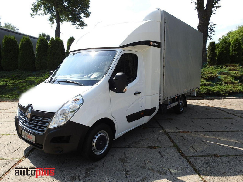 Renault MASTER PLANDEKA 8 PALET WEBASTO KLIMATYZACJA TEMPOMAT PNEUMATYKA - Camión caja cerrada: foto 1 Renault MASTER PLANDEKA 8 PALET WEBASTO KLIMATYZACJA TEMPOMAT PNEUMATYKA - Camión caja cerrada: foto 1