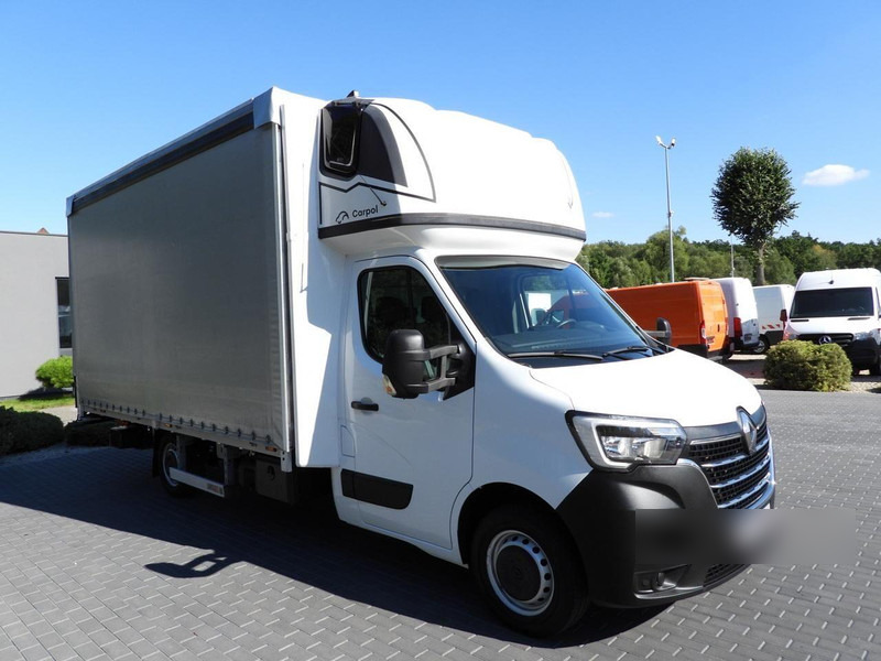 Renault MASTER PLANDEKA WINDA 10 PALET WEBASTO TEMPOMAT LEDY PNEUMATYKA - Furgoneta con lona: foto 4 Renault MASTER PLANDEKA WINDA 10 PALET WEBASTO TEMPOMAT LEDY PNEUMATYKA - Furgoneta con lona: foto 4