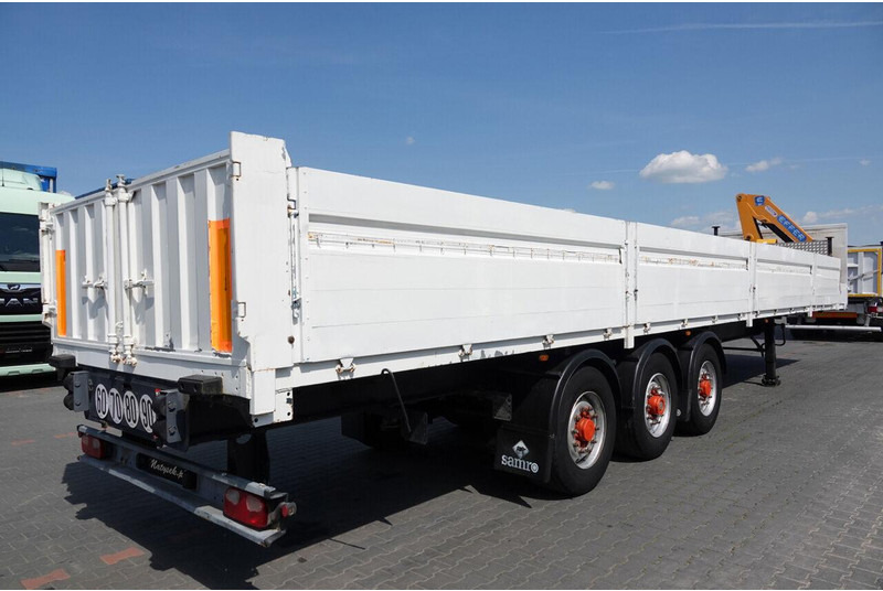 Samro NACZEPA BURTOWA / + HDS EFFER 95-3S - WYSÓW : 9 METRÓW / SPROWA - Semirremolque plataforma/ Caja abierta: foto 5 Samro NACZEPA BURTOWA / + HDS EFFER 95-3S - WYSÓW : 9 METRÓW / SPROWA - Semirremolque plataforma/ Caja abierta: foto 5