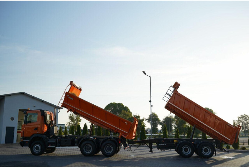 Scania G 440 / 6x6 / ZESTAW / WYWROTKA TRZY-STRONNA / 2X HYDROBURTA /PR - Camión volquete: foto 3 Scania G 440 / 6x6 / ZESTAW / WYWROTKA TRZY-STRONNA / 2X HYDROBURTA /PR - Camión volquete: foto 3