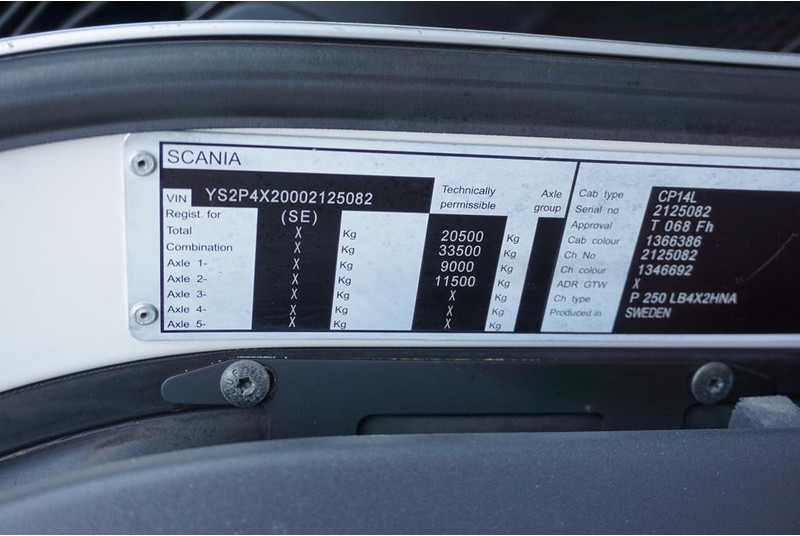 Leasing de Scania P 250 / ACC / SKRZYNIOWY + HDS + WINDA / PALFINGER PK 12 002 - E Scania P 250 / ACC / SKRZYNIOWY + HDS + WINDA / PALFINGER PK 12 002 - E: foto 11