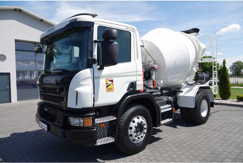 Scania P 320 / BETONOMIESZARKA / GRUSZKA /5 m3 / ALUFELGI / EURO 6 - Camión hormigonera: foto 3 Scania P 320 / BETONOMIESZARKA / GRUSZKA /5 m3 / ALUFELGI / EURO 6 - Camión hormigonera: foto 3