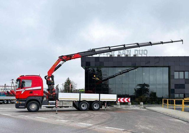 Scania R500 6x2 PALFINGER PK 29002 Crane Kran - Camión caja abierta, Camión grúa: foto 3 Scania R500 6x2 PALFINGER PK 29002 Crane Kran - Camión caja abierta, Camión grúa: foto 3