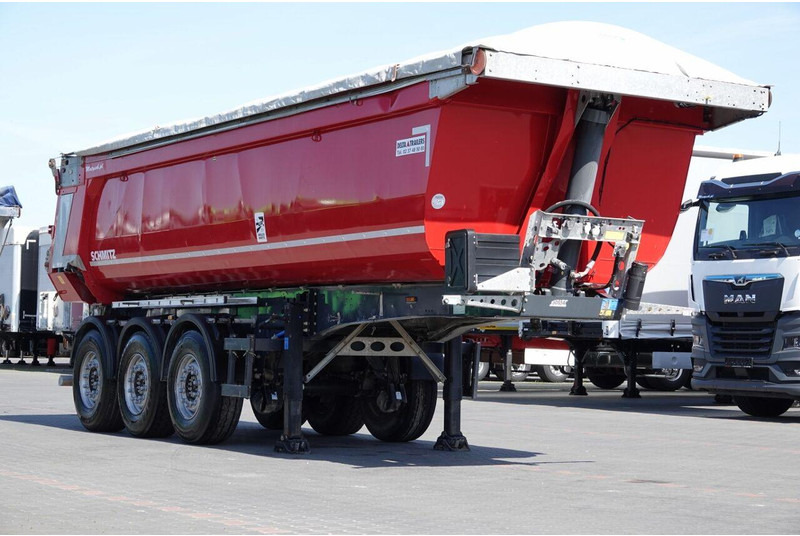 Schmitz Cargobull WYWROTKA / 26 m3 / STALOWA / HYDROKLAPA / OŚ PODNOSZONA / AUTOM - Semirremolque volquete: foto 1 Schmitz Cargobull WYWROTKA / 26 m3 / STALOWA / HYDROKLAPA / OŚ PODNOSZONA / AUTOM - Semirremolque volquete: foto 1