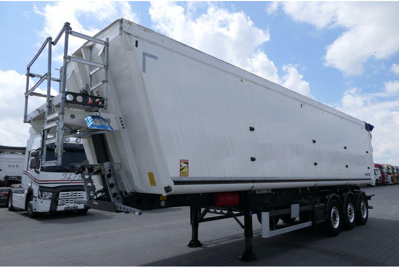 Schmitz Cargobull WYWROTKA 58 M3 / MULDA ALUMINIOWA / KLAPO-DRZWI / OŚ PODNOSZONA - Semirremolque volquete: foto 3 Schmitz Cargobull WYWROTKA 58 M3 / MULDA ALUMINIOWA / KLAPO-DRZWI / OŚ PODNOSZONA - Semirremolque volquete: foto 3