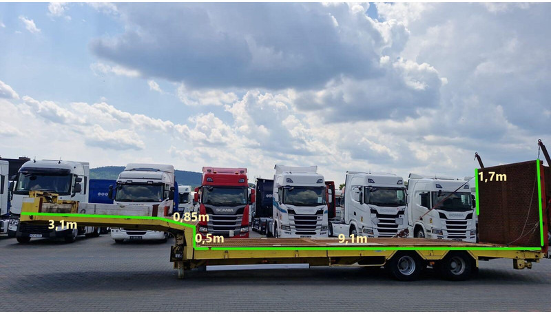 Verem NACZEPA LAWETA / NISKOPODWOZIOWA / 13.M / NAJAZDY HYDRAULICZNE - Semirremolque góndola rebajadas: foto 3 Verem NACZEPA LAWETA / NISKOPODWOZIOWA / 13.M / NAJAZDY HYDRAULICZNE - Semirremolque góndola rebajadas: foto 3