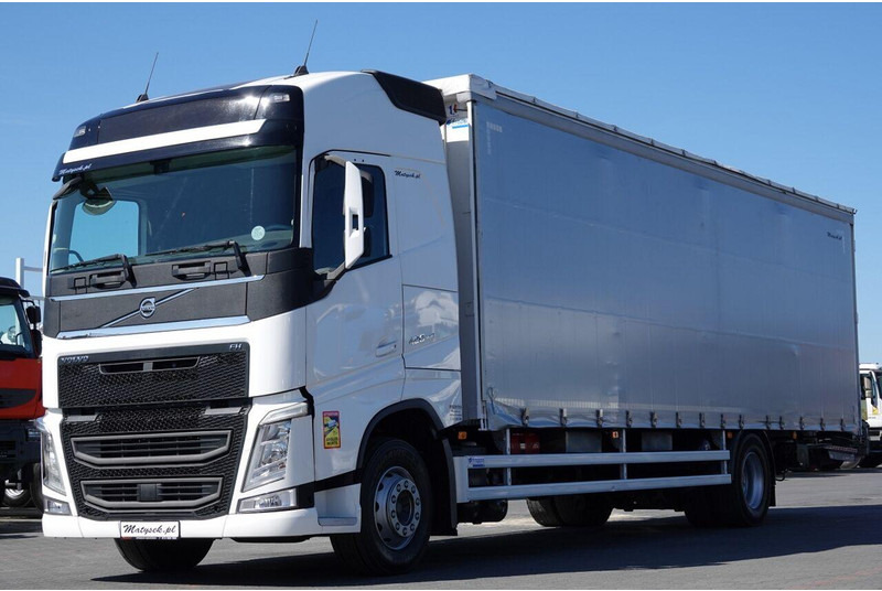Volvo FH 420 / 4x2 / SOLÓWKA / FIRANKA 9.10 M / I-PARK COOL / WINDA DH - Camión lona: foto 1 Volvo FH 420 / 4x2 / SOLÓWKA / FIRANKA 9.10 M / I-PARK COOL / WINDA DH - Camión lona: foto 1