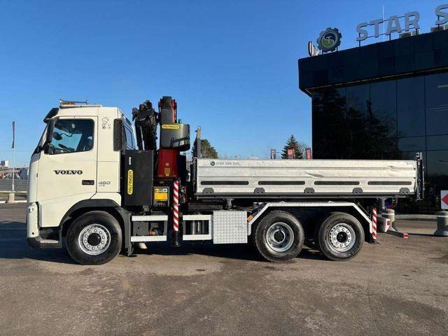 Volvo FH 460 6x4H PALFINGER PK 27002 Crane Tipper 5th - Camión volquete, Camión grúa: foto 5 Volvo FH 460 6x4H PALFINGER PK 27002 Crane Tipper 5th - Camión volquete, Camión grúa: foto 5