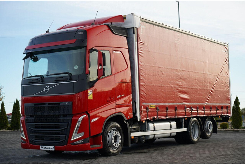 Volvo FH 460 / SOLÓWKA / I-SAVE / I-PARK COOL / OŚ PODNOSZONA SKRĘTNA - Camión lona: foto 5 Volvo FH 460 / SOLÓWKA / I-SAVE / I-PARK COOL / OŚ PODNOSZONA SKRĘTNA - Camión lona: foto 5