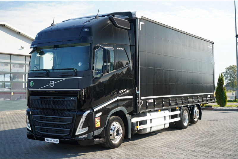 Volvo FH 500 / MEGA / ZESTAW TANDEM PRZEJAZDOWY 120 M3 / 2024 / I-PARK - Camión lona: foto 2 Volvo FH 500 / MEGA / ZESTAW TANDEM PRZEJAZDOWY 120 M3 / 2024 / I-PARK - Camión lona: foto 2