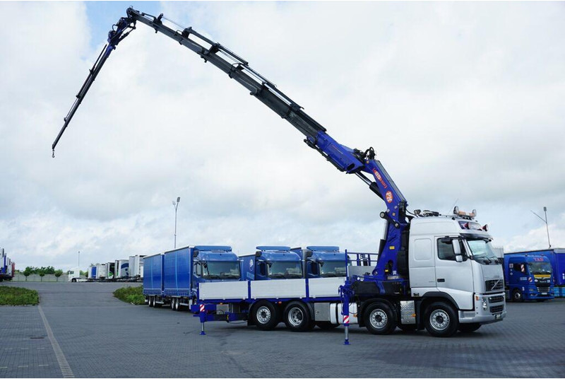 Volvo FH / 520 / 8 X 2 / SKRZYNIOWY + HDS / PM 85 SP + JIB J 1204 / WY - Camión caja abierta, Camión grúa: foto 4 Volvo FH / 520 / 8 X 2 / SKRZYNIOWY + HDS / PM 85 SP + JIB J 1204 / WY - Camión caja abierta, Camión grúa: foto 4