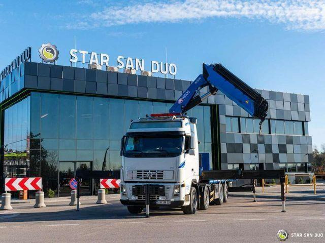 Volvo FH480 8x2 HMF 6020-OK6 Kran Crane 2016 - Camión caja abierta, Camión grúa: foto 4 Volvo FH480 8x2 HMF 6020-OK6 Kran Crane 2016 - Camión caja abierta, Camión grúa: foto 4