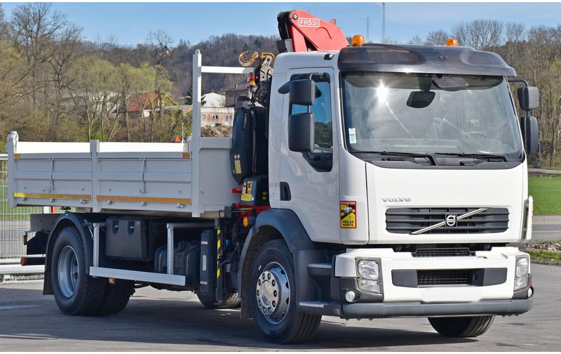 Volvo FL 290 KIPPER 4,90m * FASSI F95A.22 + FUNK * TOP - Camión volquete, Camión grúa: foto 3 Volvo FL 290 KIPPER 4,90m * FASSI F95A.22 + FUNK * TOP - Camión volquete, Camión grúa: foto 3