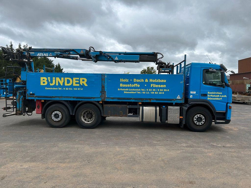 Volvo FM 410 Pritsche mit Kran - Camión caja abierta, Camión grúa: foto 3 Volvo FM 410 Pritsche mit Kran - Camión caja abierta, Camión grúa: foto 3