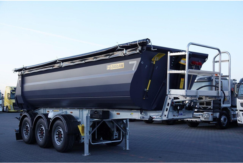 Zaslaw WYWROTKA 26 m3 / FABRYCZNIE NOWA / STALOWA / RYNNA WANNA HP / 20 - Semirremolque volquete: foto 1 Zaslaw WYWROTKA 26 m3 / FABRYCZNIE NOWA / STALOWA / RYNNA WANNA HP / 20 - Semirremolque volquete: foto 1