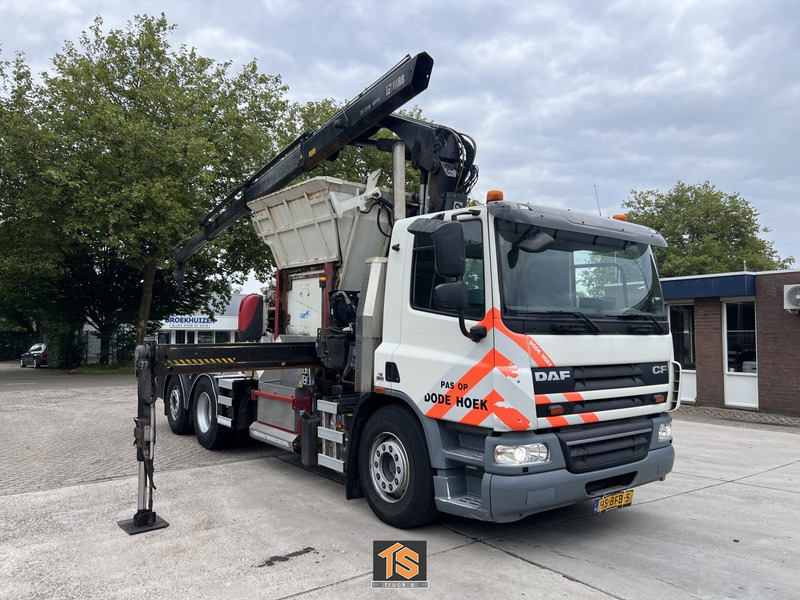 DAF FAN CF KRAN - PERS - VUILNIS - MULDE WAGEN - TOP. TRUCK - Camión con equipo de cable, Camión grúa: foto 2 DAF FAN CF KRAN - PERS - VUILNIS - MULDE WAGEN - TOP. TRUCK - Camión con equipo de cable, Camión grúa: foto 2