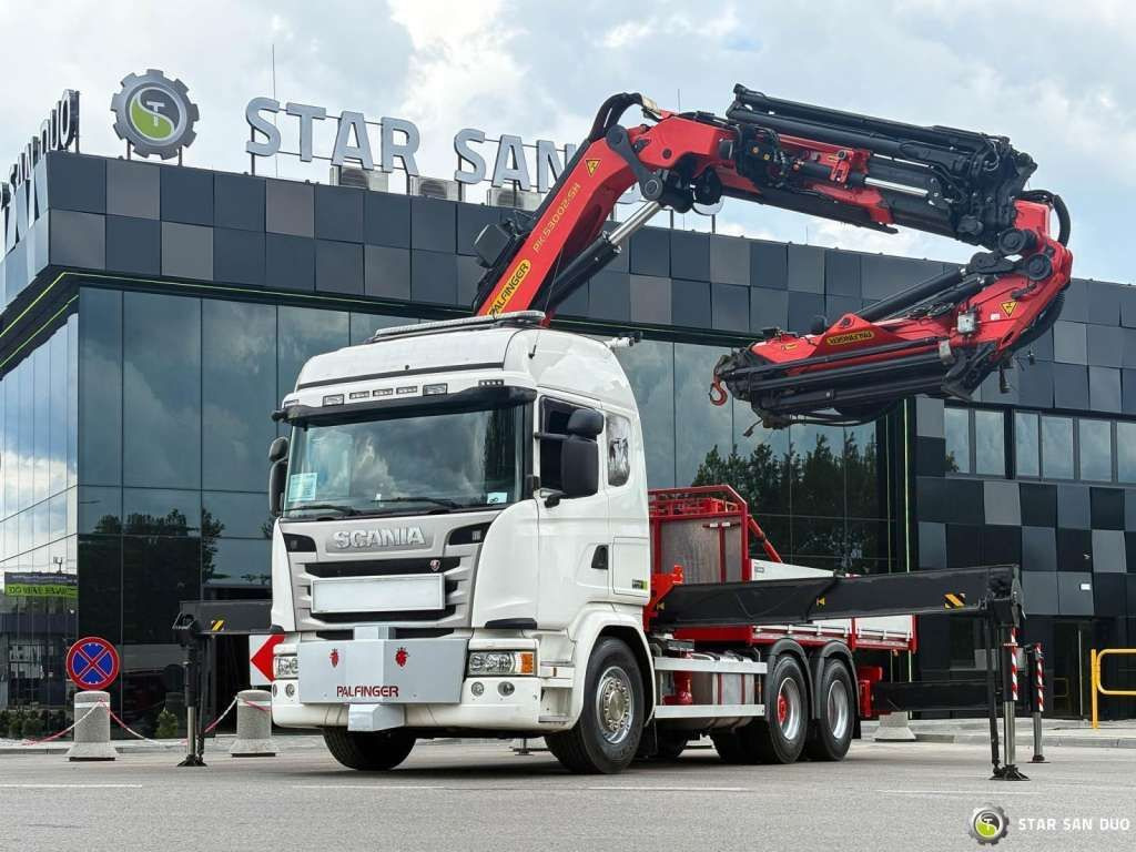 Cabeza tractora Scania  G490 6x2 Palfinger PK 53002 SH Fly Jib Basket: foto 10