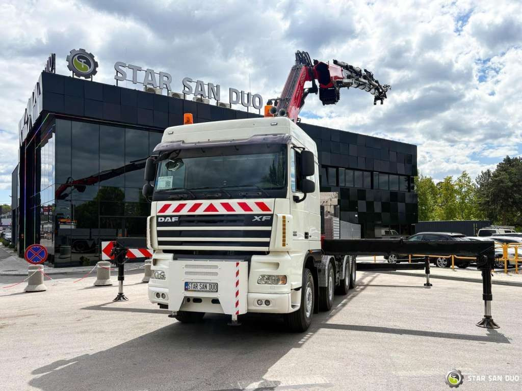 DAF XF 105.510 8x4 FASSI F800 XP Crane Fifth wheel - Camión grúa: foto 5 DAF XF 105.510 8x4 FASSI F800 XP Crane Fifth wheel - Camión grúa: foto 5