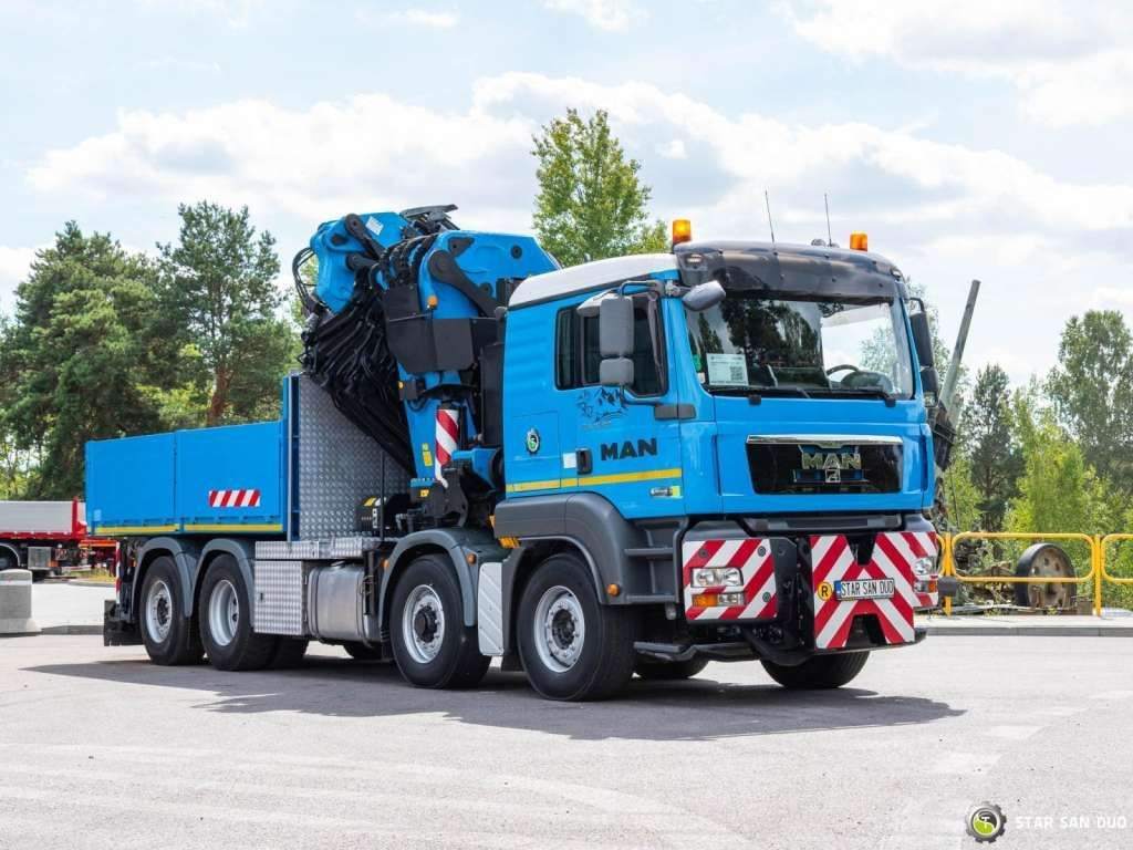 MAN TGA 35.480 8x4 H PALFINGER PK 150002 Crane Winc - Camión grúa: foto 3 MAN TGA 35.480 8x4 H PALFINGER PK 150002 Crane Winc - Camión grúa: foto 3