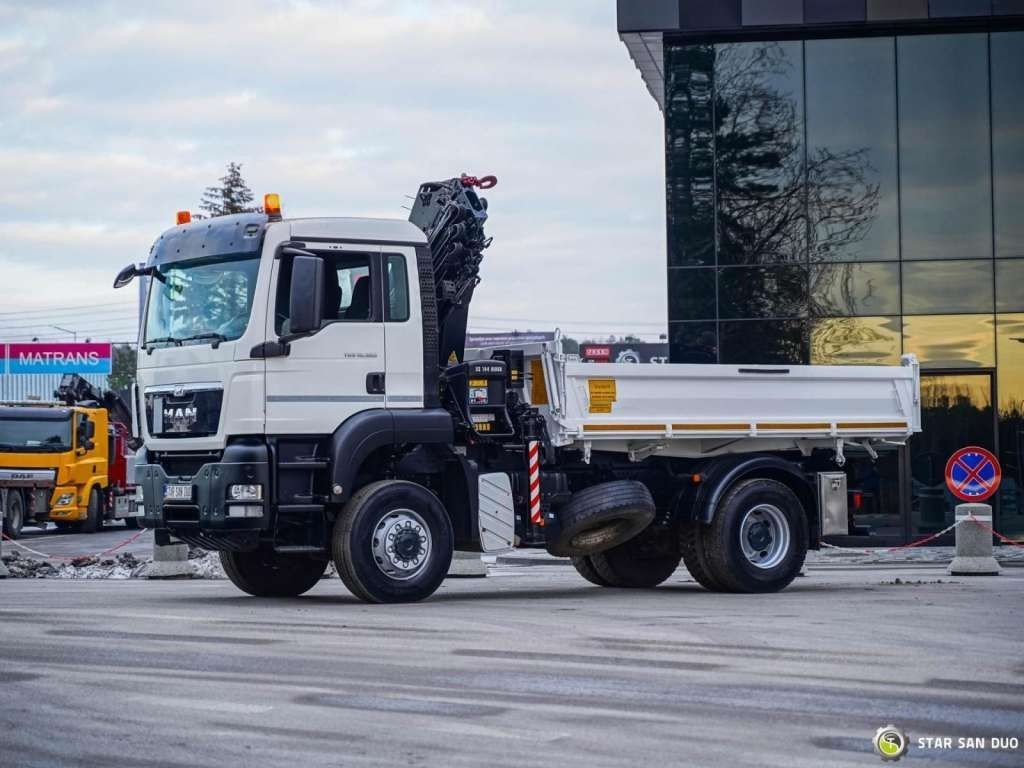MAN TGS 18.360 4x4 HIAB 144 E-4 Crane Kipper MAN TGS 18.360 4x4 HIAB 144 E-4 Crane Kipper - Camión volquete: foto 5 MAN TGS 18.360 4x4 HIAB 144 E-4 Crane Kipper MAN TGS 18.360 4x4 HIAB 144 E-4 Crane Kipper - Camión volquete: foto 5