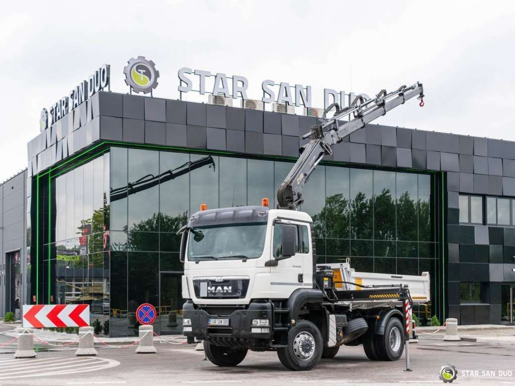 MAN  TGS 18.360 4x4 HIAB 144 E-4 Crane Kipper - Camión volquete: foto 3 MAN  TGS 18.360 4x4 HIAB 144 E-4 Crane Kipper - Camión volquete: foto 3