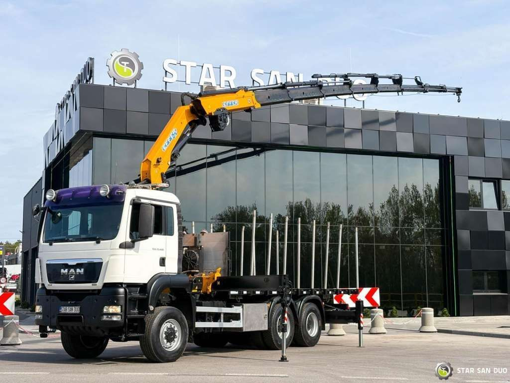 MAN TGS 33.400 6x6 BL EFFER 315/8S HDS Crane 2019 - Camión grúa: foto 1 MAN TGS 33.400 6x6 BL EFFER 315/8S HDS Crane 2019 - Camión grúa: foto 1