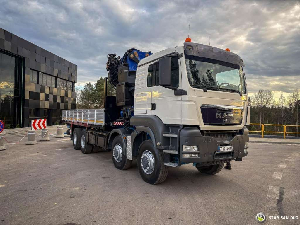 Leasing de  MAN  TGS 41.480 8x8 PM 85SP HDS Crane MAN  TGS 41.480 8x8 PM 85SP HDS Crane: foto 9