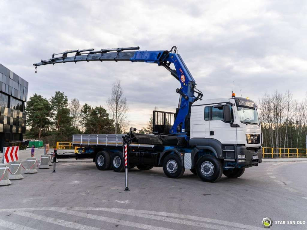 MAN TGS 41.480 8x8 PM 85SP HDS Crane - Camión grúa: foto 2 MAN TGS 41.480 8x8 PM 85SP HDS Crane - Camión grúa: foto 2