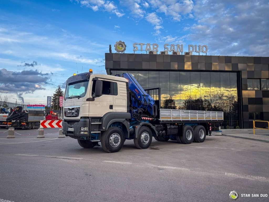 Leasing de  MAN  TGS 41.480 8x8 PM 85SP HDS Crane MAN  TGS 41.480 8x8 PM 85SP HDS Crane: foto 6