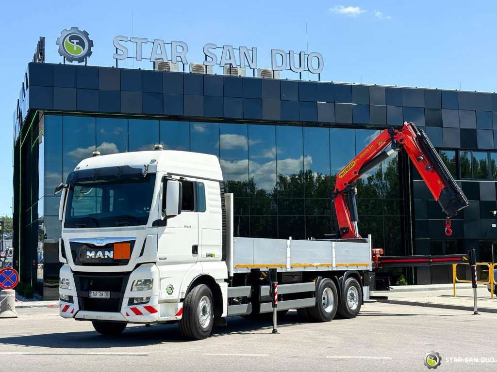Camión grúa nuevo MAN  TGX 26.480 6x2 PALFINGER PK 33002 EH Crane Winc: foto 9