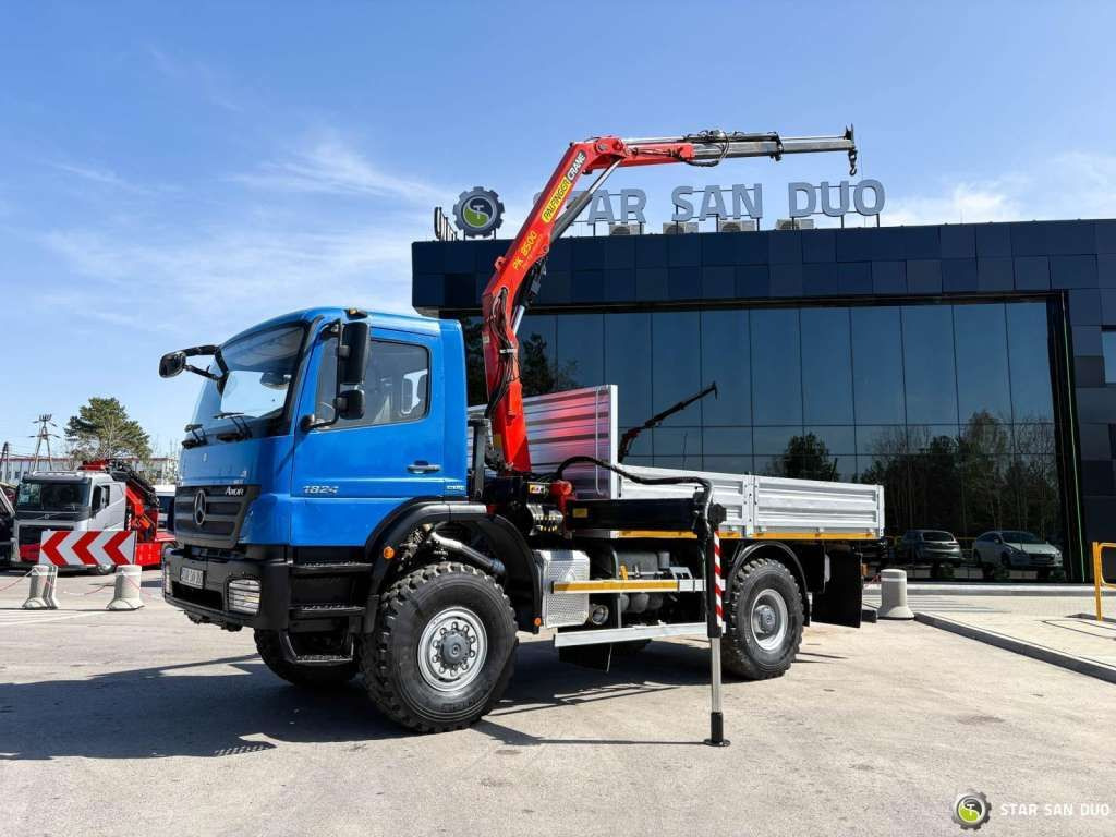 Mercedes-Benz AXOR 1824 4x4 PALFINGER PK 8500 Crane Kran - Camión grúa: foto 3 Mercedes-Benz AXOR 1824 4x4 PALFINGER PK 8500 Crane Kran - Camión grúa: foto 3