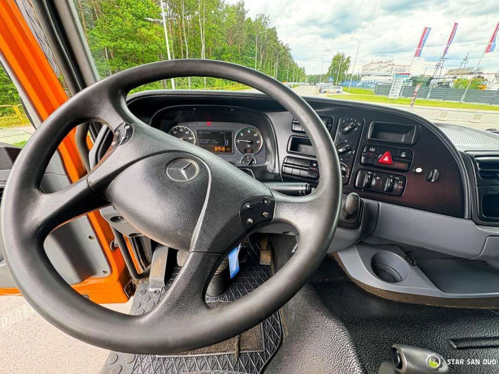 Camión volquete Mercedes-Benz  Actros 1841 AK 4x4 Hiab 288E-7 Crane Kipper: foto 16