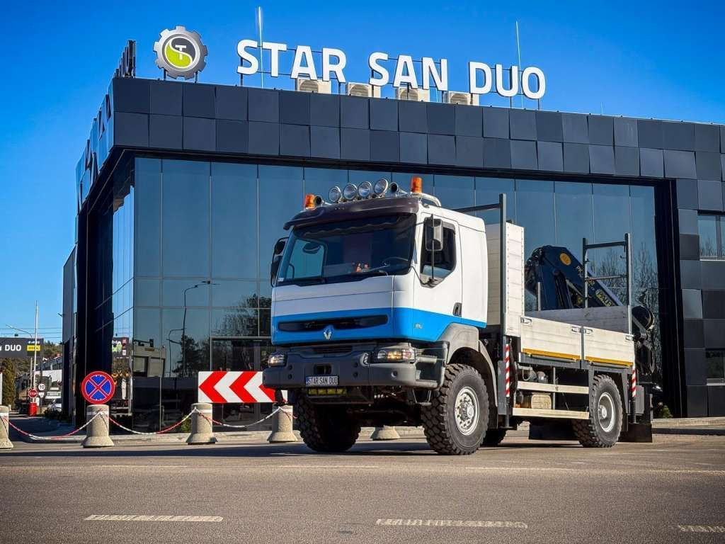 Leasing de  Renault  KERAX 270 4x4 PALFINGER PK 16502 CRANE WINCH Renault  KERAX 270 4x4 PALFINGER PK 16502 CRANE WINCH: foto 14