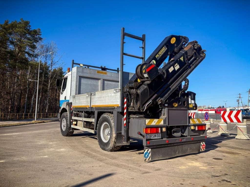 Leasing de  Renault  KERAX 270 4x4 PALFINGER PK 16502 CRANE WINCH Renault  KERAX 270 4x4 PALFINGER PK 16502 CRANE WINCH: foto 9