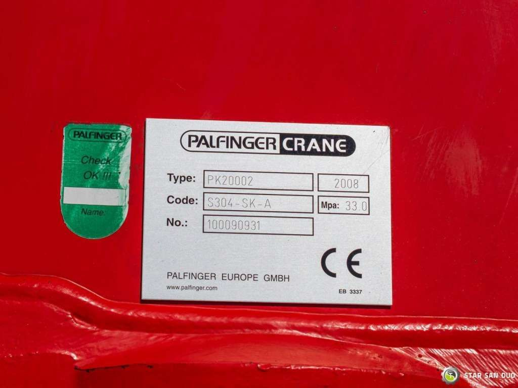 Camión grúa Scania  P270 6x2 PALFINGER PK 20002  HDS Crane Rotator: foto 23 Camión grúa Scania  P270 6x2 PALFINGER PK 20002  HDS Crane Rotator: foto 23