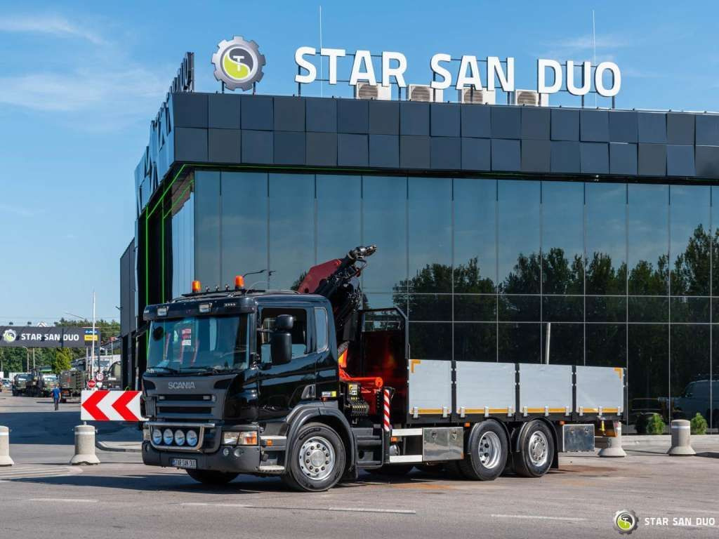 Camión grúa Scania  P270 6x2 PALFINGER PK 20002  HDS Crane Rotator: foto 11 Camión grúa Scania  P270 6x2 PALFINGER PK 20002  HDS Crane Rotator: foto 11