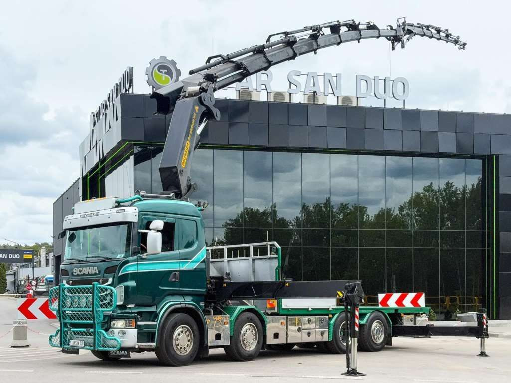 Scania R480 8x2 PALFINGER PK 92002 SH FLY JIB CRANE - Camión grúa: foto 5 Scania R480 8x2 PALFINGER PK 92002 SH FLY JIB CRANE - Camión grúa: foto 5