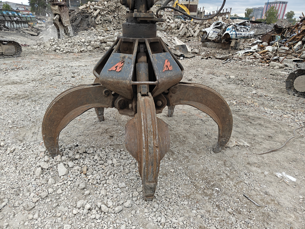 Pinza de manipulación para Excavadora VERACHTERT VRG 40: foto 6