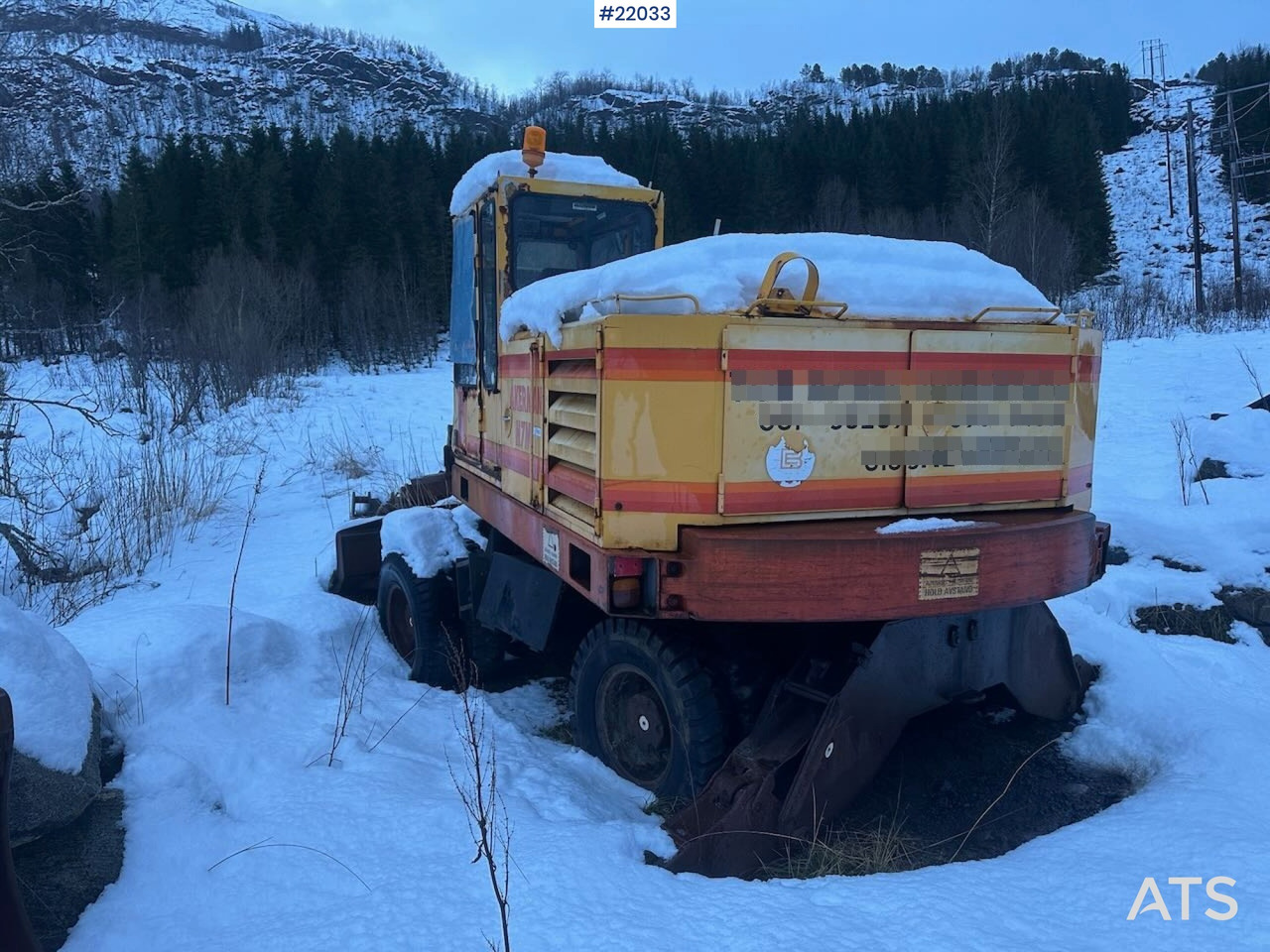 Åkerman H7M hjulgraver m/ skuffe - Excavadora de ruedas: foto 5 Åkerman H7M hjulgraver m/ skuffe - Excavadora de ruedas: foto 5