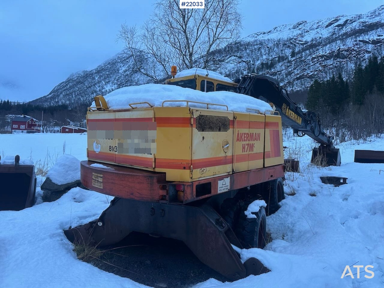 Åkerman H7M hjulgraver m/ skuffe - Excavadora de ruedas: foto 3 Åkerman H7M hjulgraver m/ skuffe - Excavadora de ruedas: foto 3