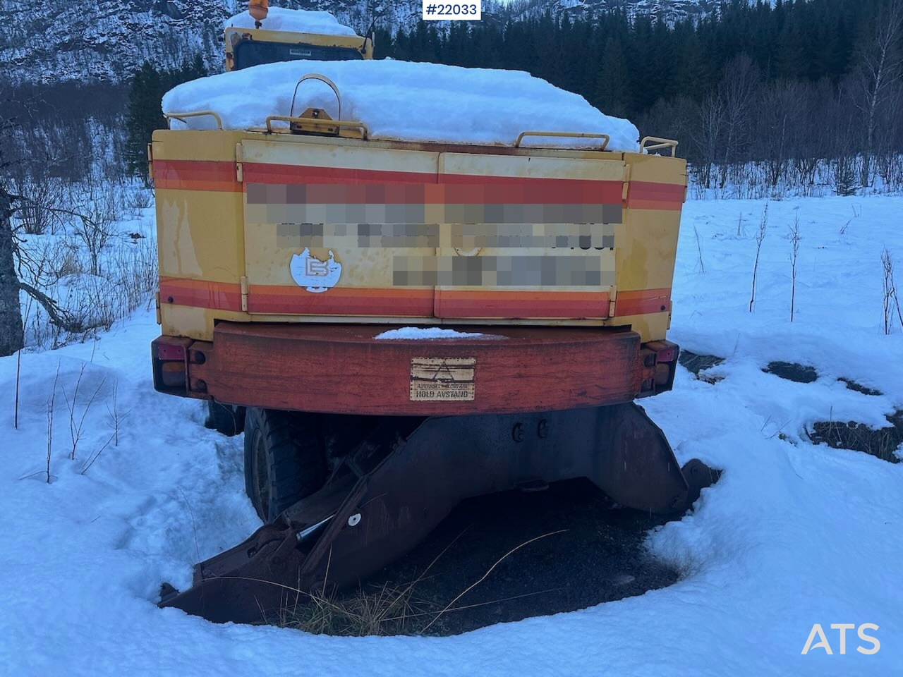 Åkerman H7M hjulgraver m/ skuffe - Excavadora de ruedas: foto 4 Åkerman H7M hjulgraver m/ skuffe - Excavadora de ruedas: foto 4