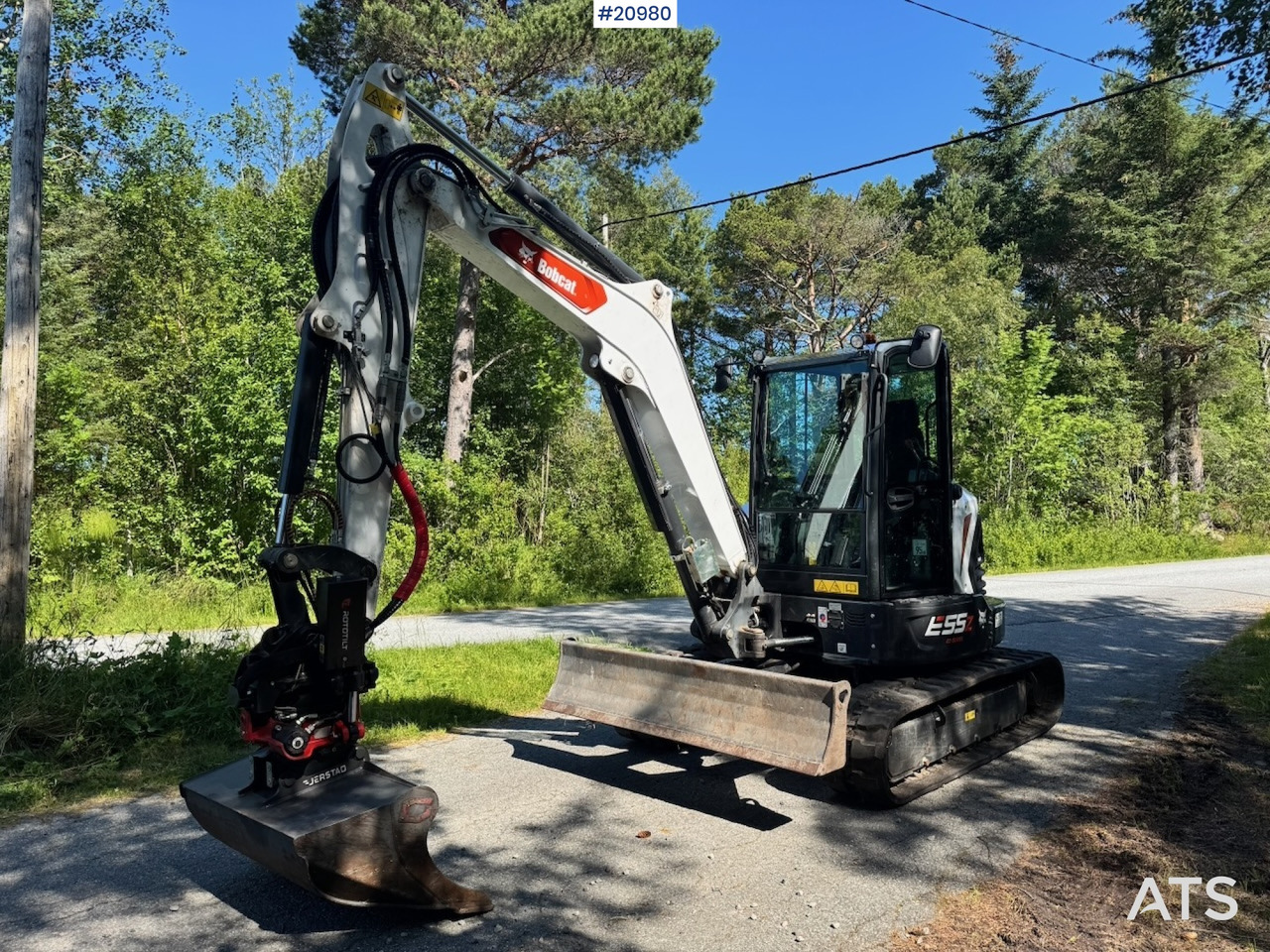 Miniexcavadora Bobcat E55Z: foto 7