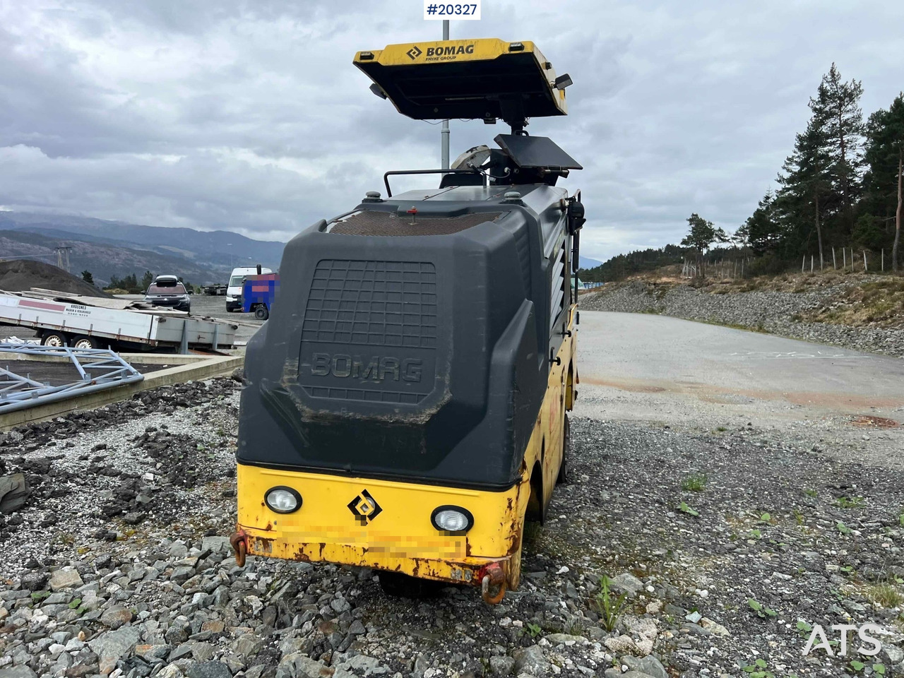 Construcción de carreteras Bomag BM600/15: foto 8