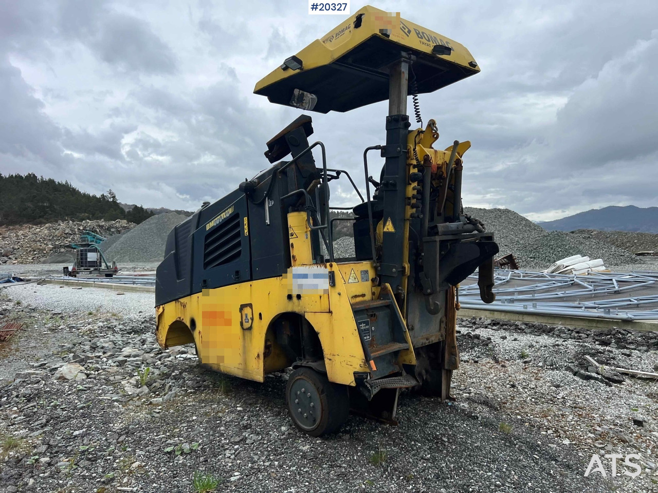 Construcción de carreteras Bomag BM600/15: foto 18