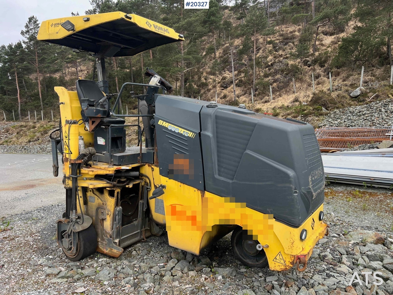 Construcción de carreteras Bomag BM600/15: foto 11